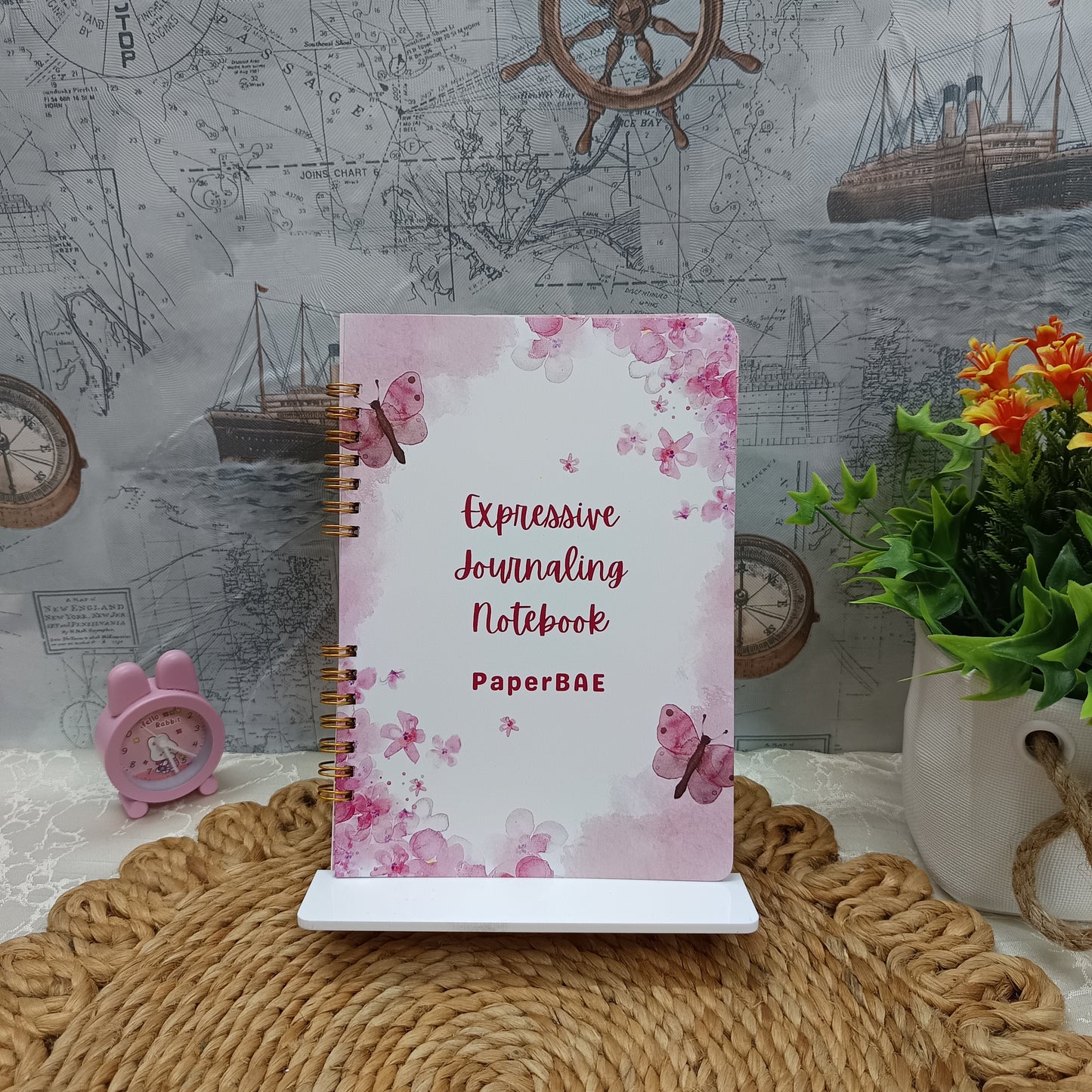 Easy to carry desk stand for PaperBAE journals & notebooks