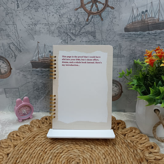 Will you date me - Gifting Journal