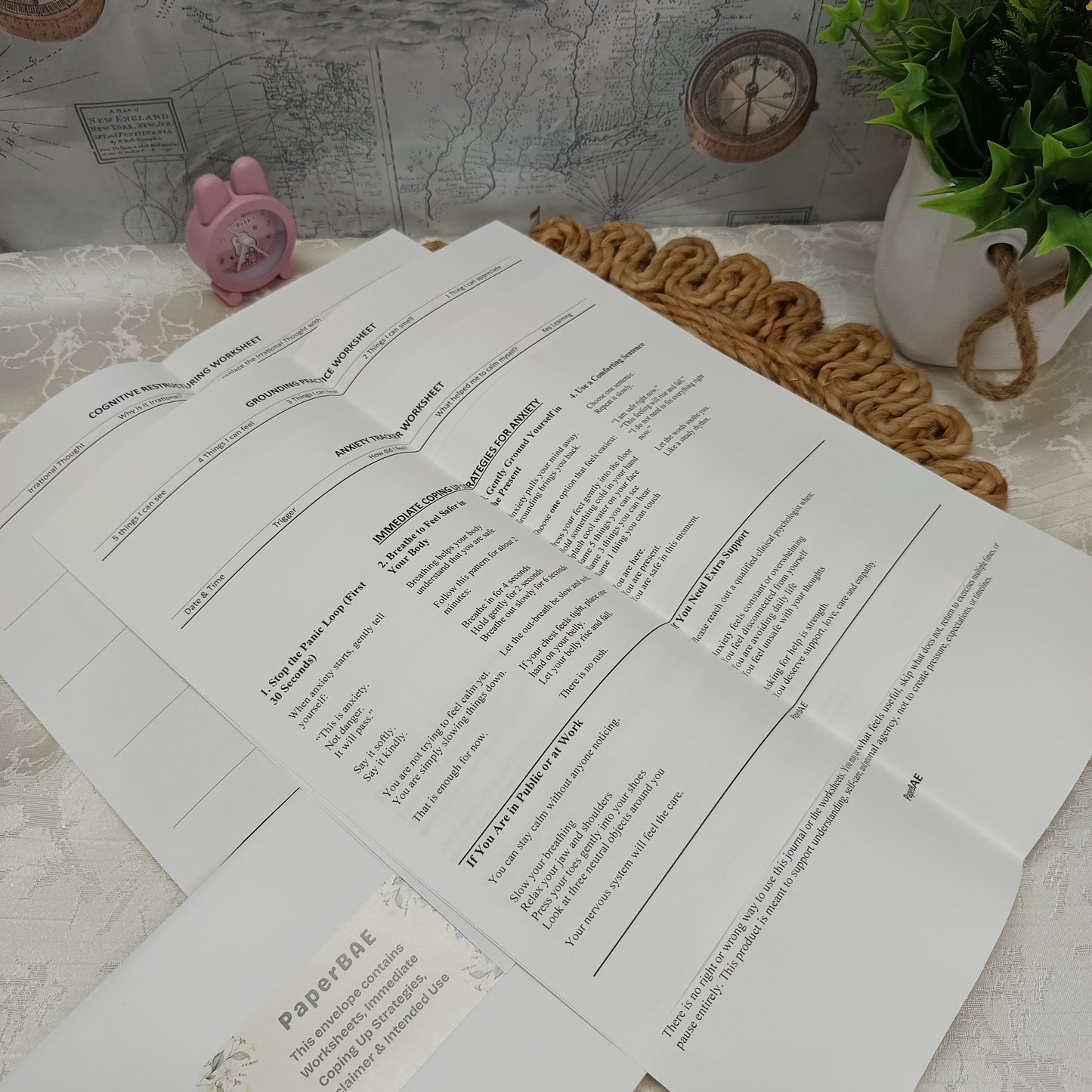 30-Day Journal for Managing Anxiety