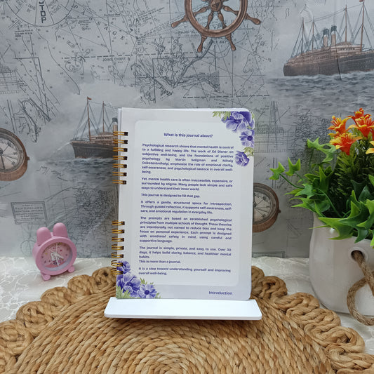 30-Day Journal for Cultivating Thoughtful Gratitude