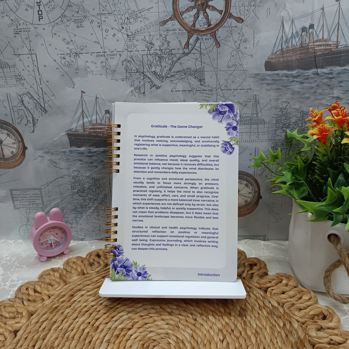 30-Day Journal for Cultivating Thoughtful Gratitude