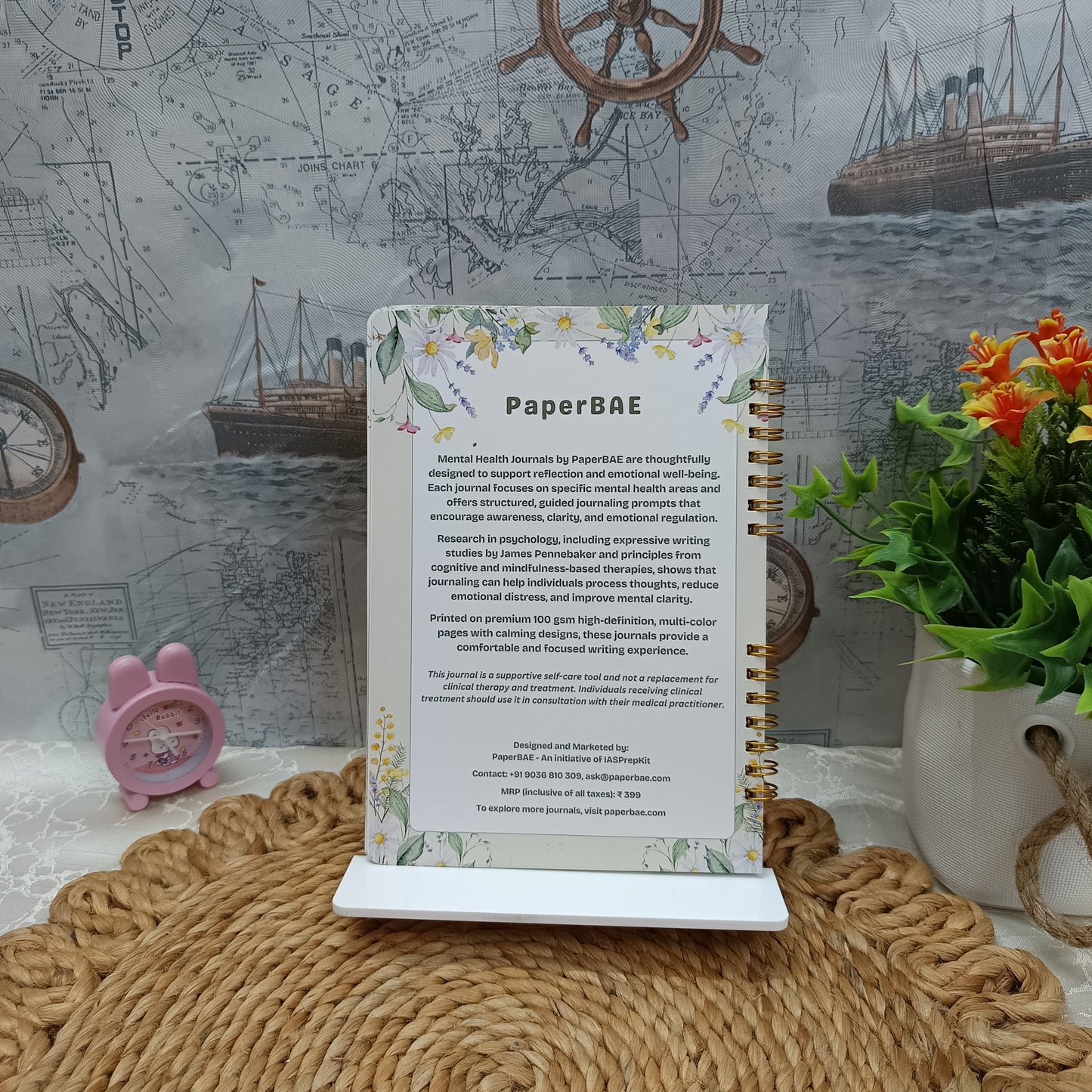 30-Day Journal for Managing Anxiety