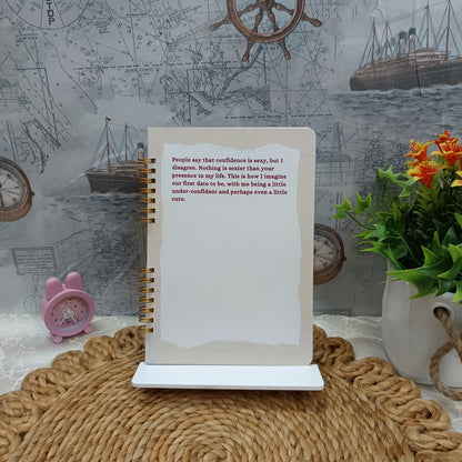 Will you date me - Gifting Journal