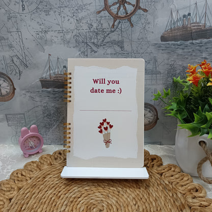 Will you date me - Gifting Journal