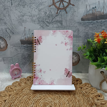Blush Butterflies - Expressive Journaling Notebook