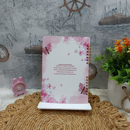 Blush Butterflies - Expressive Journaling Notebook