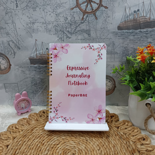Cherry Blossom Calm - Expressive Journaling Notebook