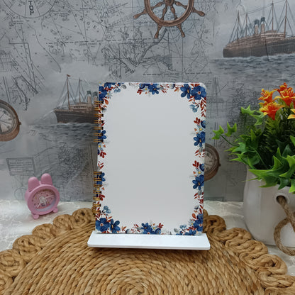 Midnight Bloom Frame - Expressive Journaling Notebook