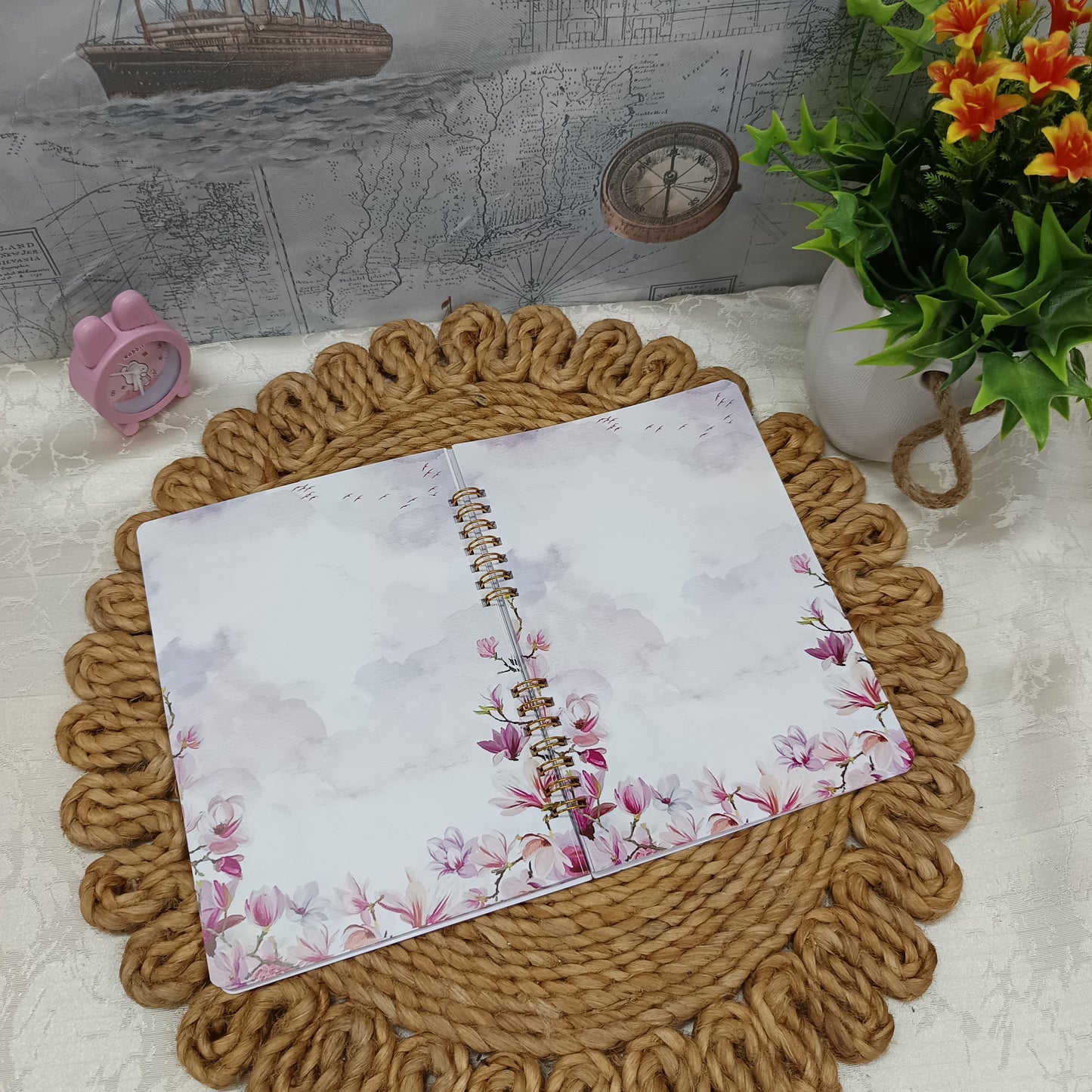 Magnolia Sky - Expressive Journaling Notebook