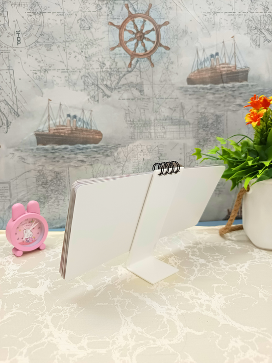 Floral Pastels - 2026 Desk Calendar with Space for Notes