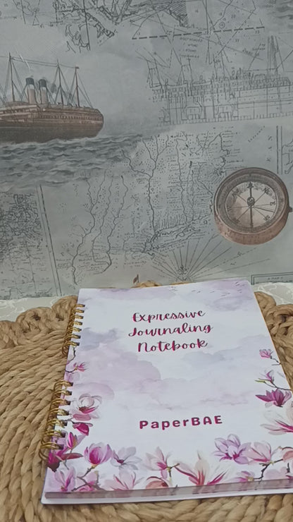 Magnolia Sky - Expressive Journaling Notebook