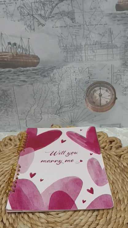 Will you marry me - Gifting Journal